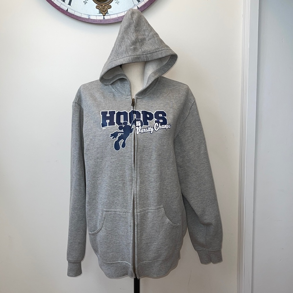 Disney Mickey Zip Up Hooded Sweatshirt